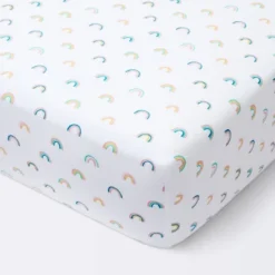 Fitted Crib Sheet Rainbows - Cloud Island™ -Cloud Island GUEST b34b893d 6d63 4aed 942d 0dc78135ccf1