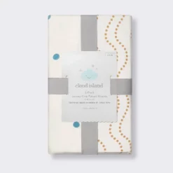 Fitted Jersey Crib Sheet - Dots & Squiggles - 2pk - Cloud Island™ -Cloud Island GUEST ba7536fe 880a 4dfe a626 04935b755012