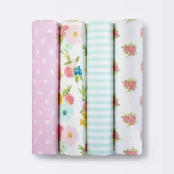 Flannel Baby Blankets Floral Fields 4pk - Cloud Island™ 5 Flannel Baby Blankets Floral Fields 4pk - Cloud Island™ -Cloud Island GUEST bea48922 f11a 41ab a5c9 ccbf1674a426