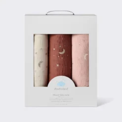 Muslin Swaddle Baby Blanket - Warm Metallic - 3pk - Cloud Island™ -Cloud Island GUEST bf412c74 4a1e 4282 a1f5 780702af955e