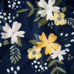 Fitted Crib Sheet Meadow - Cloud Island™ - Navy Floral -Cloud Island GUEST bf4a6c75 558b 4ac7 9b26 f49c895cbb89
