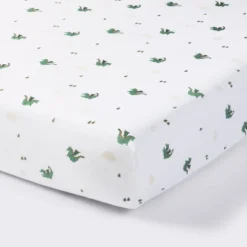 Cotton Fitted Crib Sheet - Dragons - Cloud Island™ -Cloud Island GUEST c54a4417 a156 4e69 9544 53a30ceb525d