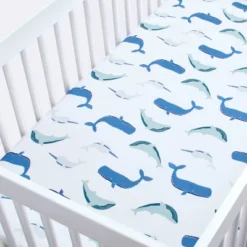 Fitted Crib Sheet Sleepy Tides - Cloud Island™ 6 Fitted Crib Sheet Sleepy Tides - Cloud Island™ -Cloud Island GUEST cd9dfc20 d3a6 4af8 8cbe 0d9d016b6707