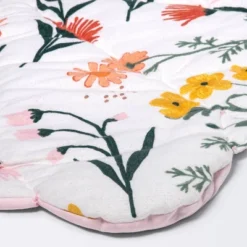 Floor Blanket And Playmat - Cloud Island™ Pink Flower -Cloud Island GUEST d152f606 1cbd 4dbf b191 68df39b93648