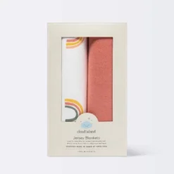 Jersey Swaddle Blanket 2pk - Cloud Island™ Rainbows -Cloud Island GUEST db025629 c442 43dc b375 20311ddffbc1