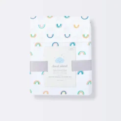 Fitted Crib Sheet Rainbows - Cloud Island™ -Cloud Island GUEST dfcce219 6327 4470 9547 84054f88b3b8