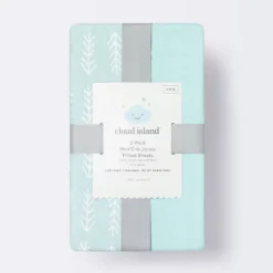 Fitted Mini Crib Sheet - Arrows/Mint - 2pk - Cloud Island™ 6 Fitted Mini Crib Sheet - Arrows/Mint - 2pk - Cloud Island™ -Cloud Island GUEST e93a4d75 fb7e 4e3c bf2c 247e6e4e4770