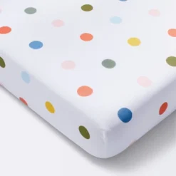 Cotton Fitted Crib Sheet - Multidot - Cloud Island™ -Cloud Island GUEST ebd4b343 8cec 4668 b1b8 796350a7b262