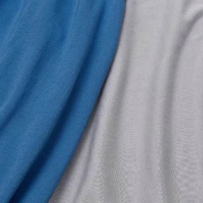 Fitted Jersey Crib Sheet - Cloud Island™ Gray & Blue 2pk 1 Fitted Jersey Crib Sheet - Cloud Island™ Gray & Blue 2pk