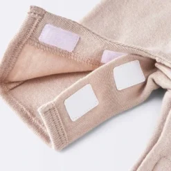 Baby 3pk Cotton Romper - Cloud Island™ Khaki Preemie: Long Sleeve, Front Hook And Loop Fastener, Solid & Stripe Patterns -Cloud Island GUEST eeeffccb 5ca9 43c8 b541 15fb67f9f129