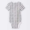 Baby 4pk Short Sleeve Bodysuit - Cloud Island™ Black