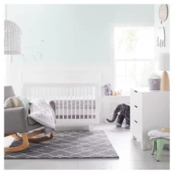 Crib Bedding Set Two By Two 4pc - Cloud Island™ Gray -Cloud Island GUEST f8f3e268 1964 44a6 9a86 e8422b131849