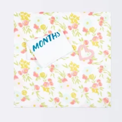 Muslin Blankets With Felt Frame Floral - Cloud Island™ -Cloud Island GUEST ffc65034 a57e 4673 bdd9 231e3e4abdfd